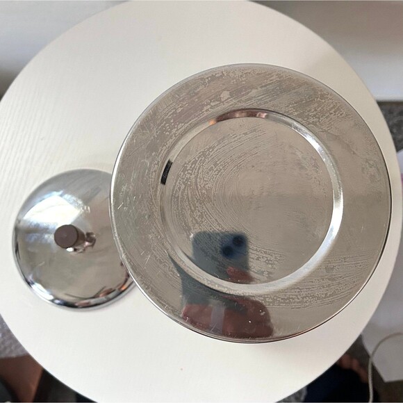 Kromex ice bucket, Faux Wooden Ice Bucket, Vintage Ice Bucket, Plastic Ice Pale - Picture 9 of 9